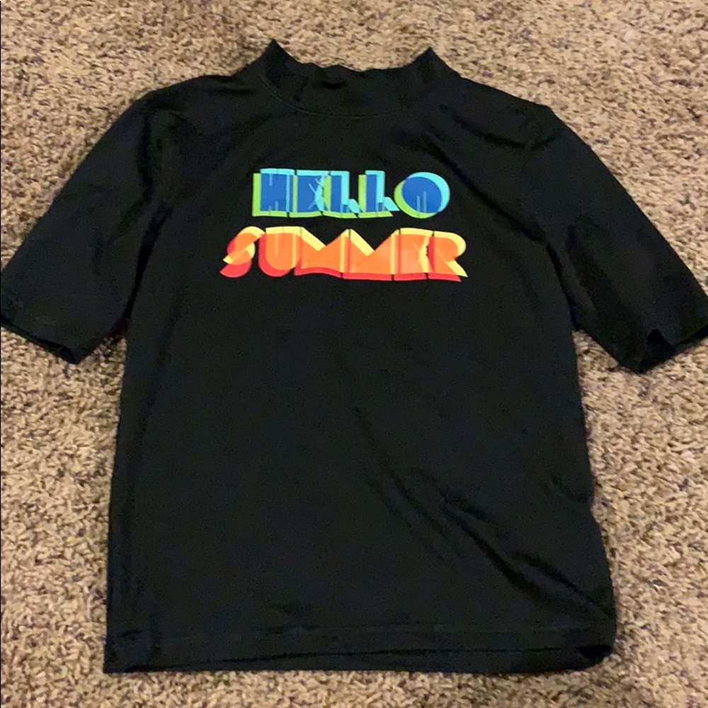 Boys swim shirt
